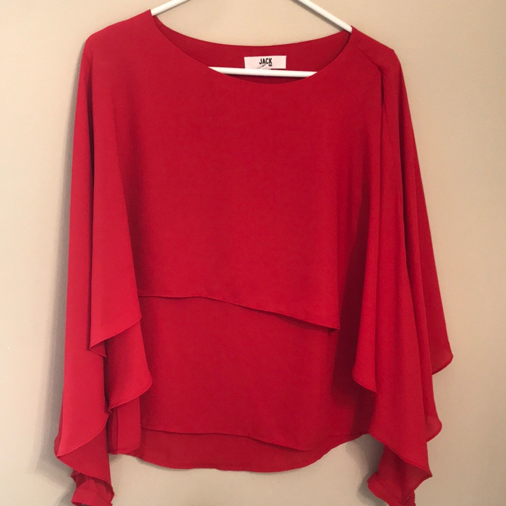 Red Blouse size medium